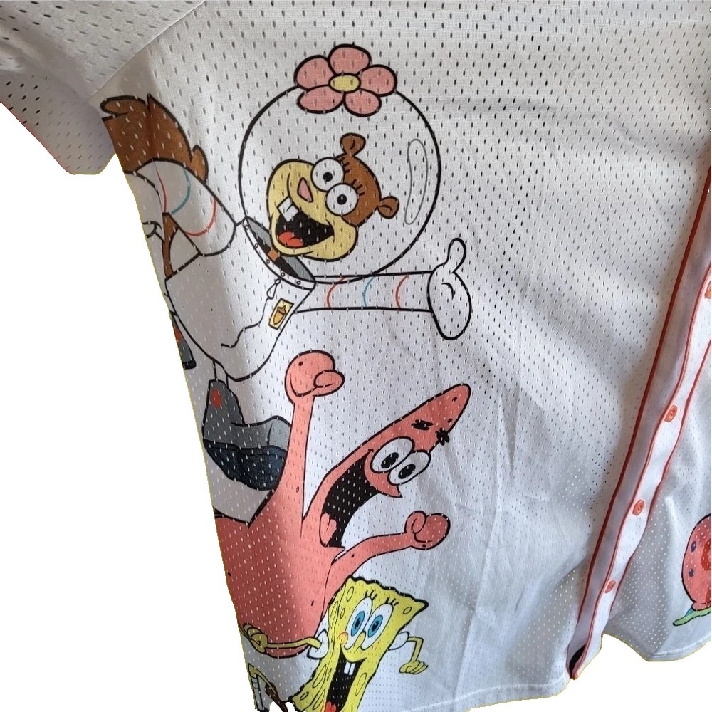 Nickelodeon SpongeBob SquarePants Baseball Jersey Size 4X - Picture 5 of 7